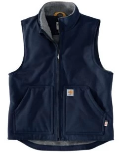 Carhartt Men's FR Duck Sherpa-Lined Vest 