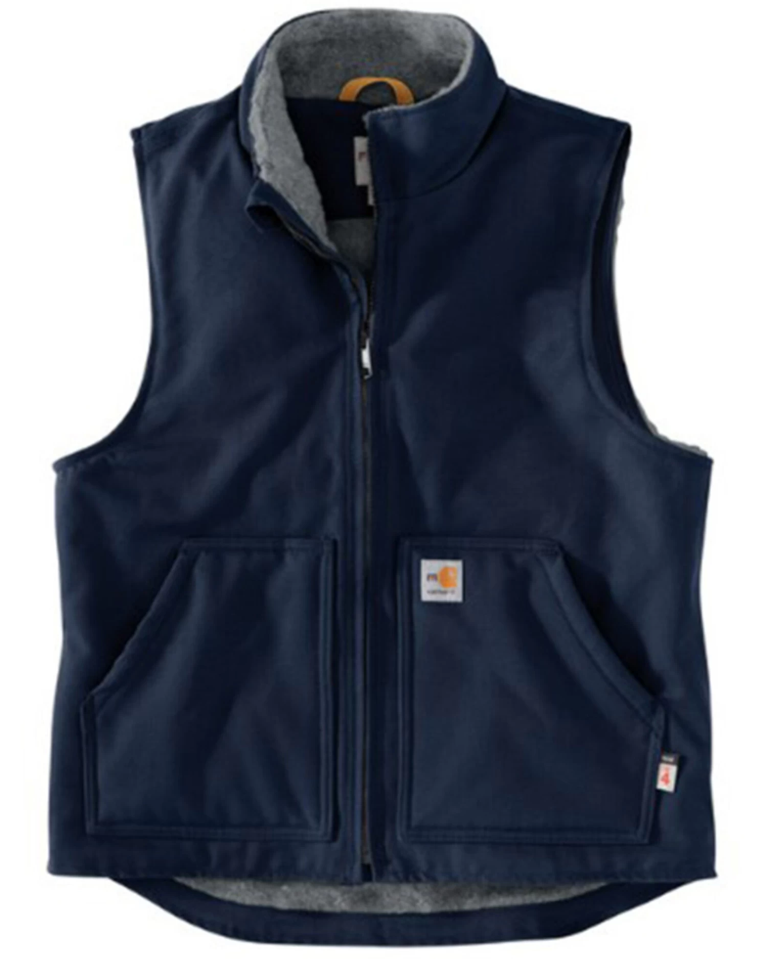 Carhartt Men's FR Duck Sherpa-Lined Vest 1 Carhartt Men's FR Duck Sherpa-Lined Vest