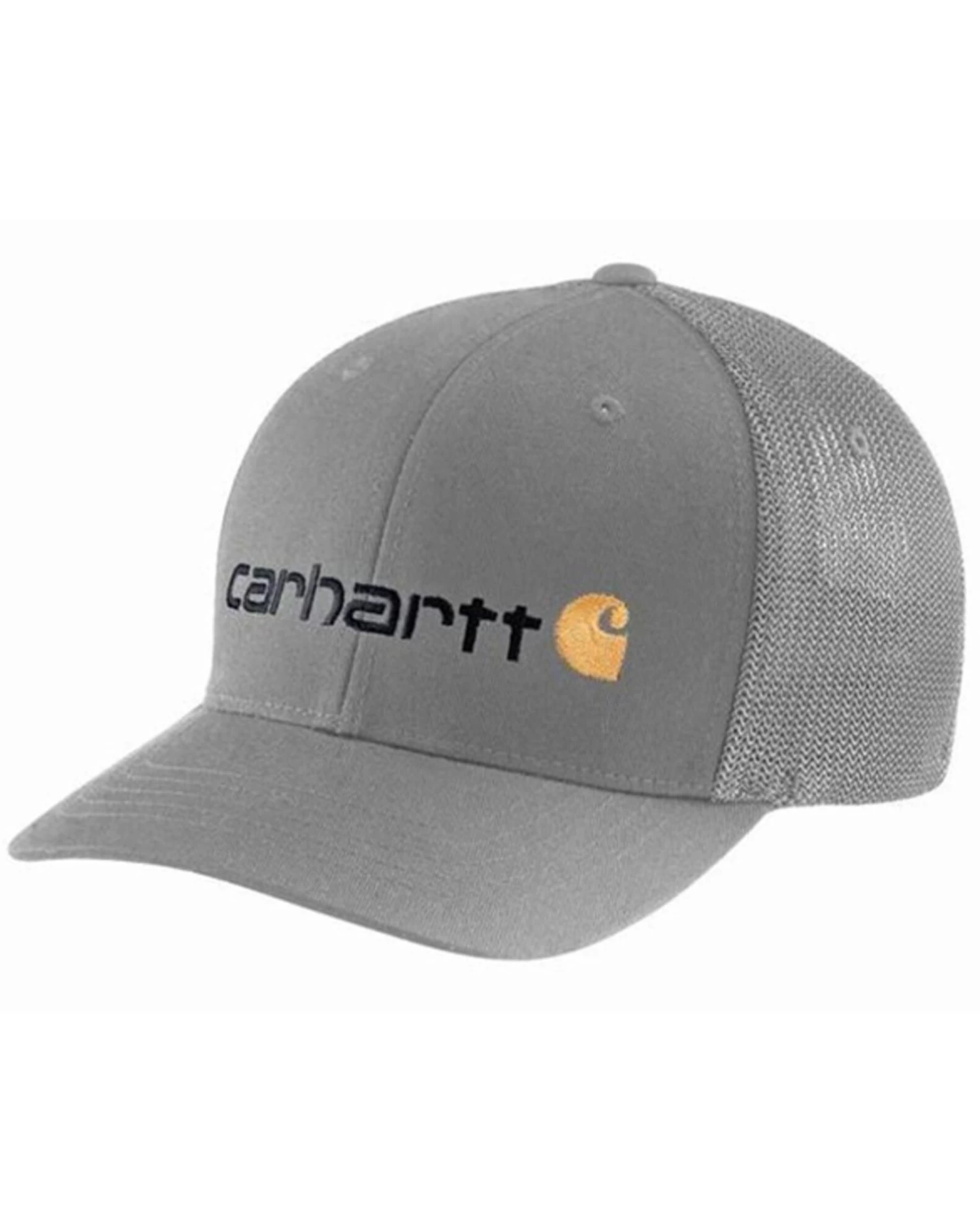 Carhartt Men's Embroidered Logo Graphic Rugged Flex Mesh-Back Trucker Cap 1 Carhartt Men's Embroidered Logo Graphic Rugged Flex Mesh-Back Trucker Cap
