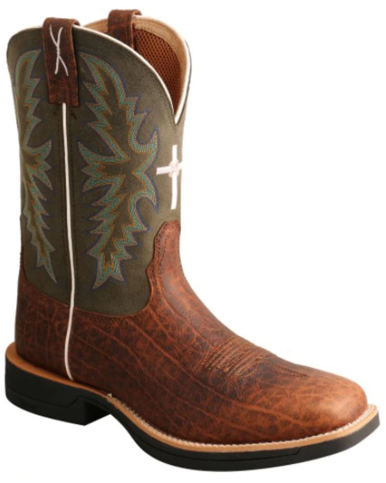 Twisted X Men's Tech X Western Boots - Broad Square Toe 1 Twisted X Men's Tech X Western Boots - Broad Square Toe