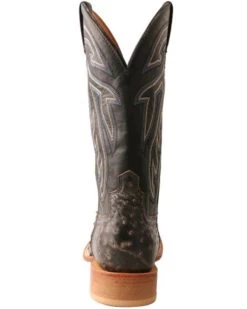 Twisted X Twistex X Men's Ruff Stock Fill-Quill Ostrich Vamp Exotic Western Boot - Broad Square Toe  -Ariat Store 2000356675 001 P5