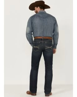 Ariat Men's M2 Bisman Gage Stretch Relaxed Stackable Bootcut Jeans 6 Ariat Men's M2 Bisman Gage Stretch Relaxed Stackable Bootcut Jeans -Ariat Store 2000357127 400 P3