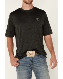 Ariat Men's Charcoal Charger Vertical Flag Graphic Short Sleeeve T-Shirt 6 Ariat Men's Charcoal Charger Vertical Flag Graphic Short Sleeeve T-Shirt -Ariat Store 2000357409 022 P3