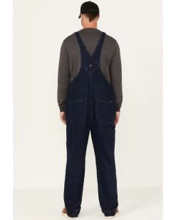 Hawx Men's Stretch Denim Bib Overalls 7 Hawx Men's Stretch Denim Bib Overalls -Ariat Store 2000357917 402 P4