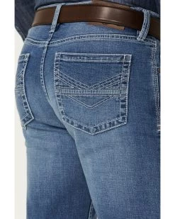 Cody James Men's Silverton Light Wash Stretch Relaxed Bootcut Jeans  -Ariat Store 2000359293 413 P4