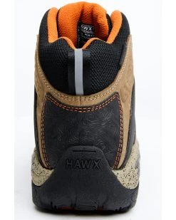 Hawx Men's Talon 2 Deep Taupe Waterproof Lace-Up Hiking Work Boots - Broad Square Toe  -Ariat Store 2000359697 251 P5