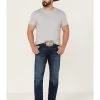 Wrangler Retro Men's Eastbrook Dark Wash Stretch Slim Bootcut Jeans 