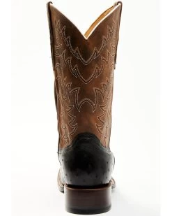 Cody James Men's Saddle Black Full-Quill Ostrich Exotic Western Boots - Broad Square Toe 11 Cody James Men's Saddle Black Full-Quill Ostrich Exotic Western Boots - Broad Square Toe -Ariat Store 2000359778 001 P5