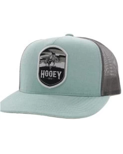 Hooey Men's Cheyenne Logo Patch Mesh Back Trucker Cap