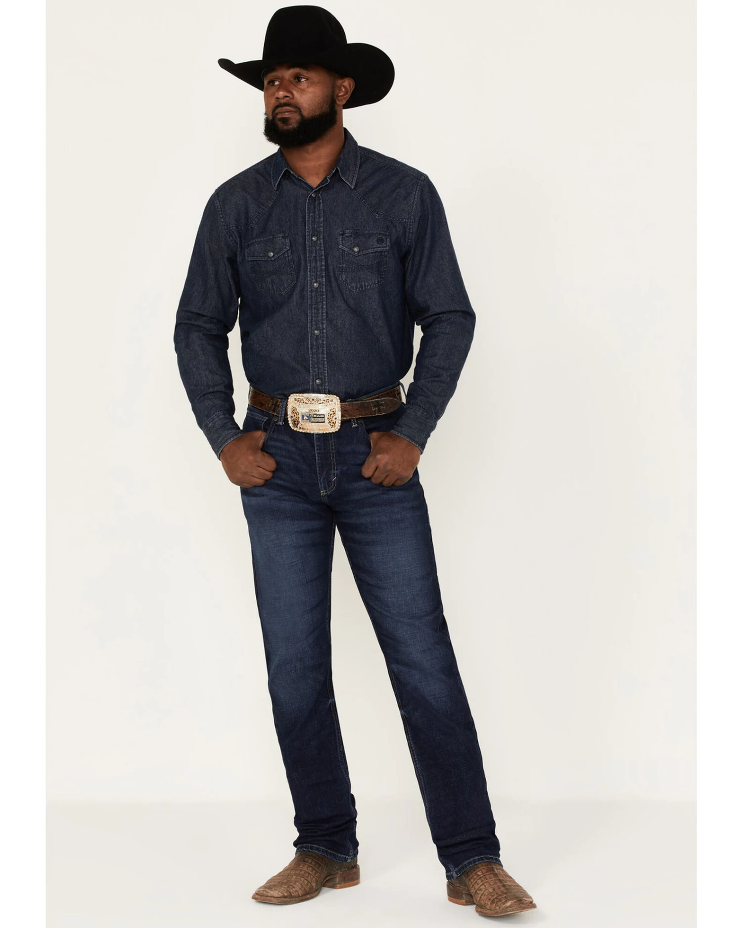 Wrangler 20X Men's Dawn Dark Wash Stretch Slim Straight Jeans 1 Wrangler 20X Men's Dawn Dark Wash Stretch Slim Straight Jeans