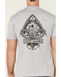 Cody James Men's Dead Mans Ace Graphic Short Sleeve T-Shirt  -Ariat Store 2000365253 020 P3