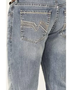 Cody James Men's Hacienda Medium Wash Stretch Slim Bootcut Jeans  -Ariat Store 2000365432 414 P4