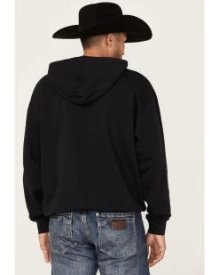 Wrangler Men's 75 Years Black Horse Graphic Hooded Sweatshirt  -Ariat Store 2000366793 001 P4