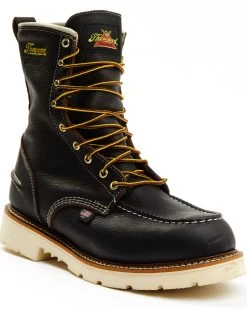 Thorogood Men's Briar Pitstop Waterproof 8" Work Boot - Soft Toe