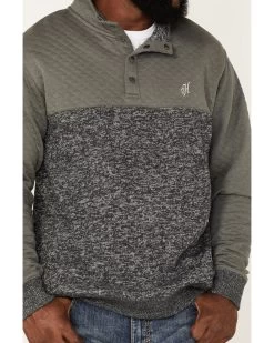 Hooey Men's Stevie 1/4 Snap Pullover -Ariat Store 2000370559 022 P3