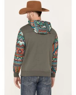 Hooey Men's Roughy Summit Multicolored Print Hooded Sweatshirt -Ariat Store 2000370575 022 P4