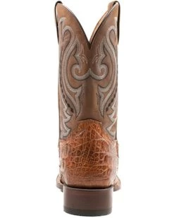 Dan Post Men's Exotic Caiman Western Boots - Broad Square Toe -Ariat Store 2000370753 235 P5