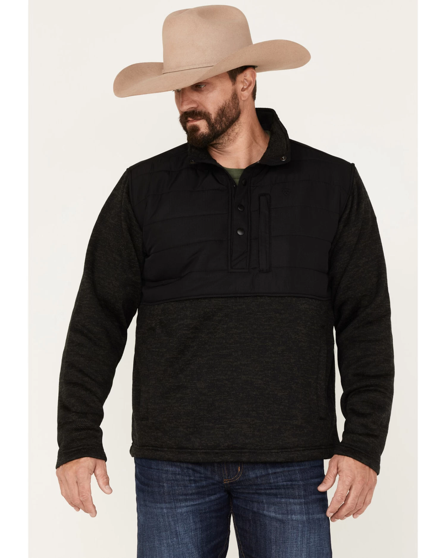 Ariat Men's Caldwell Reinforced Snap Pullover 1 Ariat Men's Caldwell Reinforced Snap Pullover