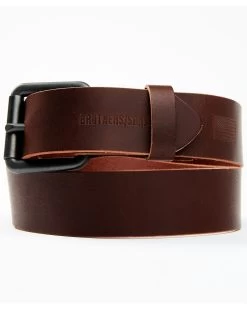 Brothers & Sons Men's Miles City Leather Belt