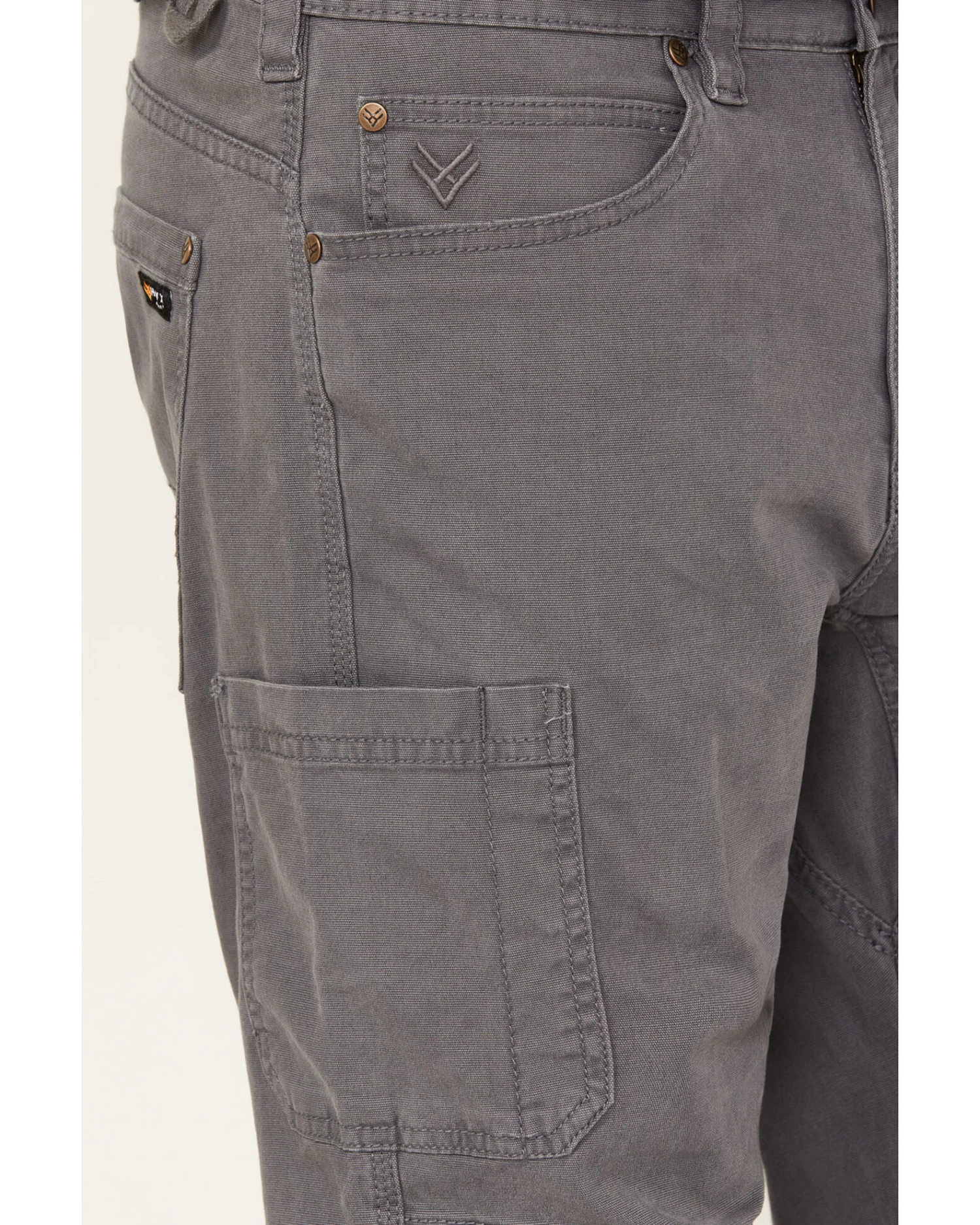 Hawx Men's Washed Stretch Work Pants 2 Hawx Men's Washed Stretch Work Pants - Image 2