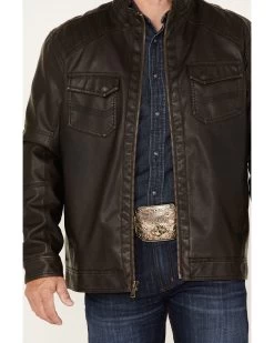 Cody James Men's Houston Distressed Moto Jacket 6 Cody James Men's Houston Distressed Moto Jacket -Ariat Store 2000373966 200 P3