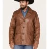 Cody James Men's Dale Leather Field Jacket