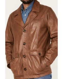 Cody James Men's Dale Leather Field Jacket -Ariat Store 2000373969 200 P3