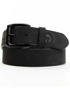 Hawx Men's Logo Tip Casual Leather Belt
