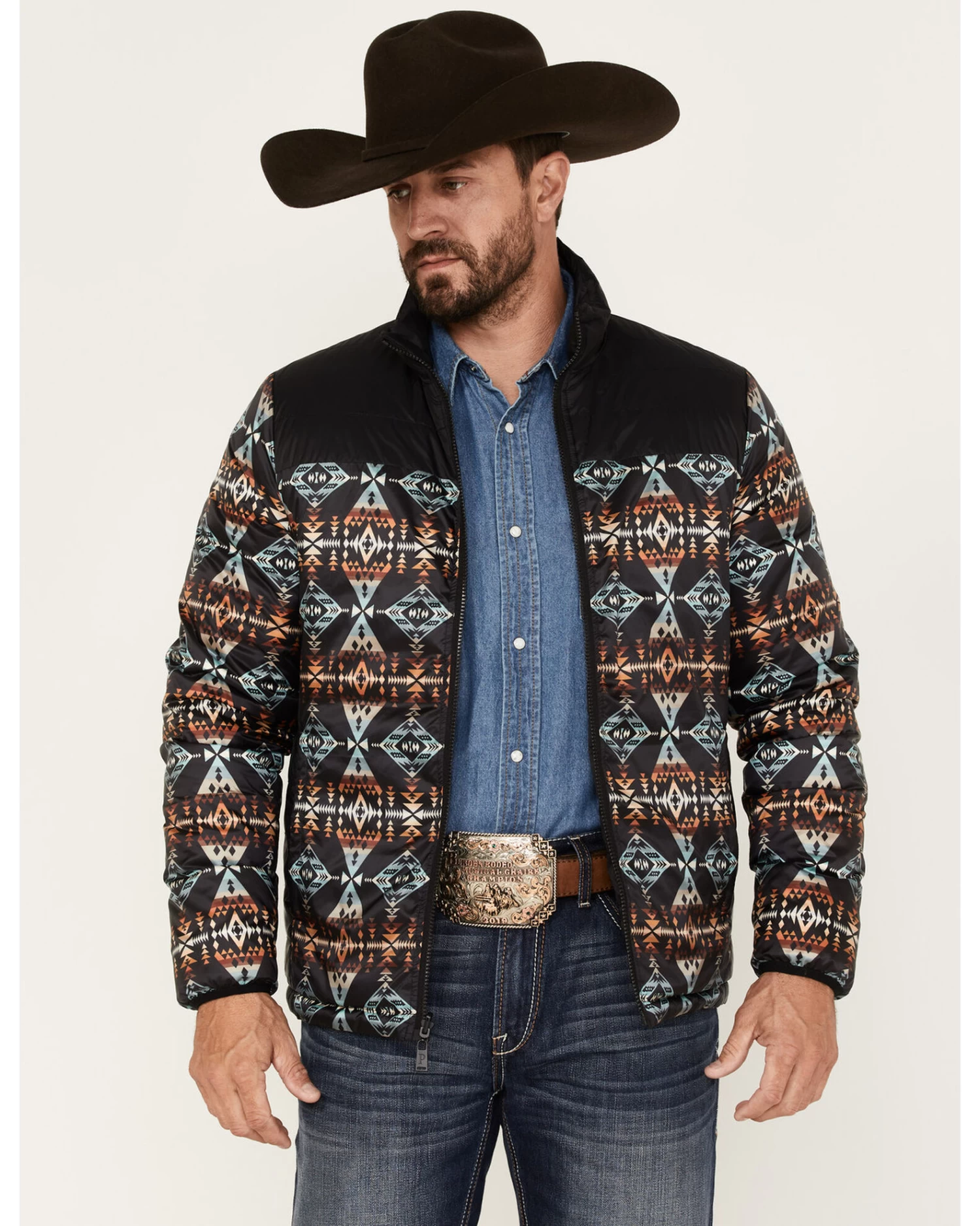 Pendleton Men's Genesee Reversible Print Jacket 1 Pendleton Men's Genesee Reversible Print Jacket