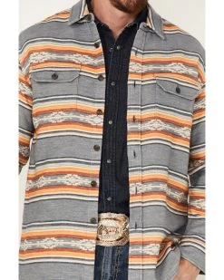Pendleton Men's Driftwood Stripe Button-Down Western Shirt -Ariat Store 2000374665 400 P3