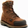 Hawx Men's 8" Internal Metguard Work Boots - Composite Toe