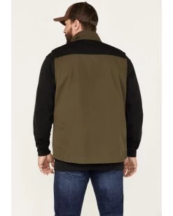 Brothers & Sons Men's Waxed Canvas Field Vest 7 Brothers & Sons Men's Waxed Canvas Field Vest -Ariat Store 2000374852 341 P4