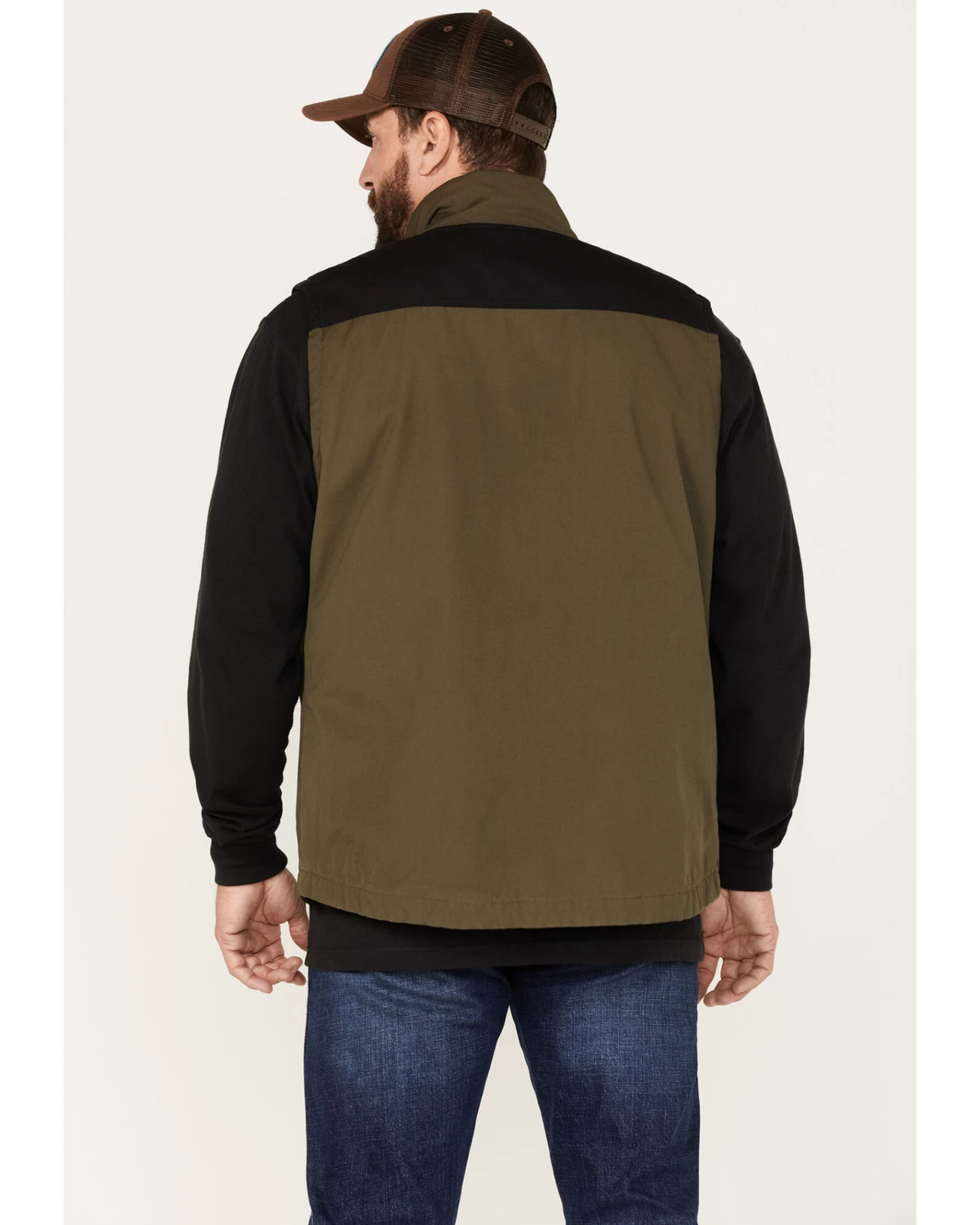 Brothers & Sons Men's Waxed Canvas Field Vest 4 Brothers & Sons Men's Waxed Canvas Field Vest - Image 4