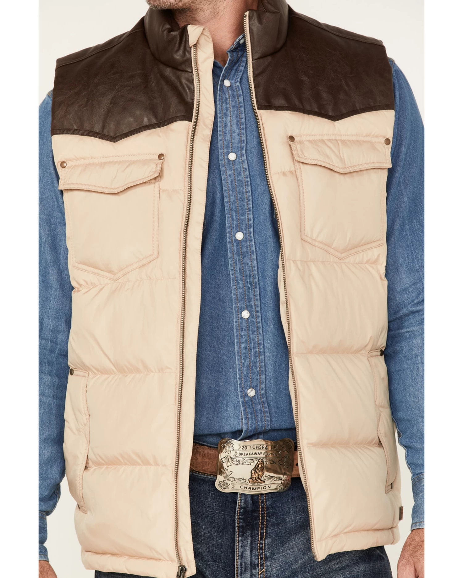 Cody James Men's William Puffer Vest 3 Cody James Men's William Puffer Vest - Image 3