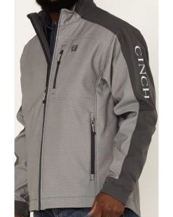 Cinch Men's Textured Logo Softshell Colorblock CC Jacket 6 Cinch Men's Textured Logo Softshell Colorblock CC Jacket -Ariat Store 2000375169 020 P3