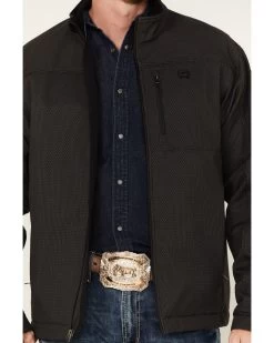 Cinch Men's Solid Textured Concealed Carry Zip-Front Softshell Jacket 6 Cinch Men's Solid Textured Concealed Carry Zip-Front Softshell Jacket -Ariat Store 2000375171 201 P3