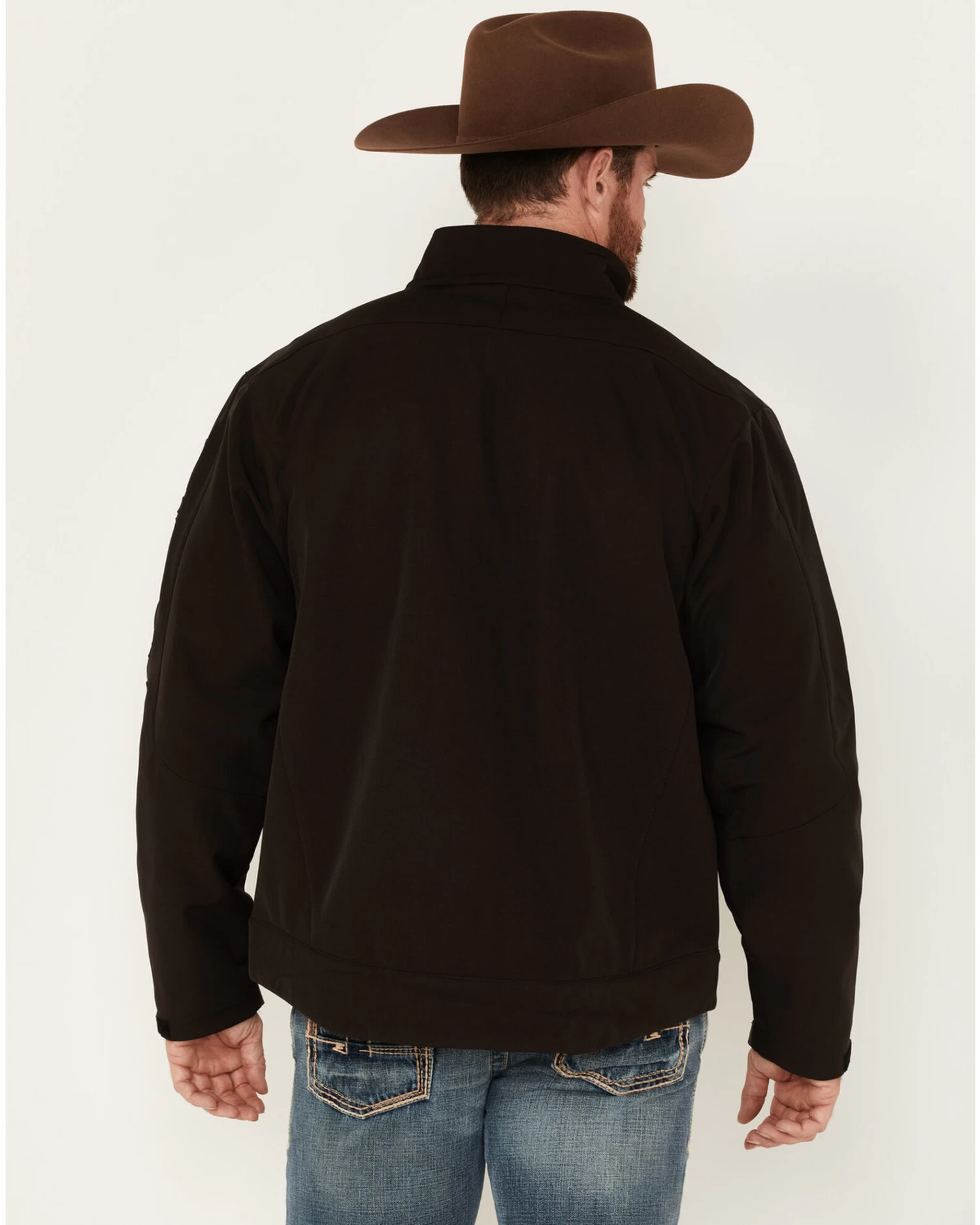 Cinch Men's Embroidered Logo Softshell Jacket 4 Cinch Men's Embroidered Logo Softshell Jacket - Image 4