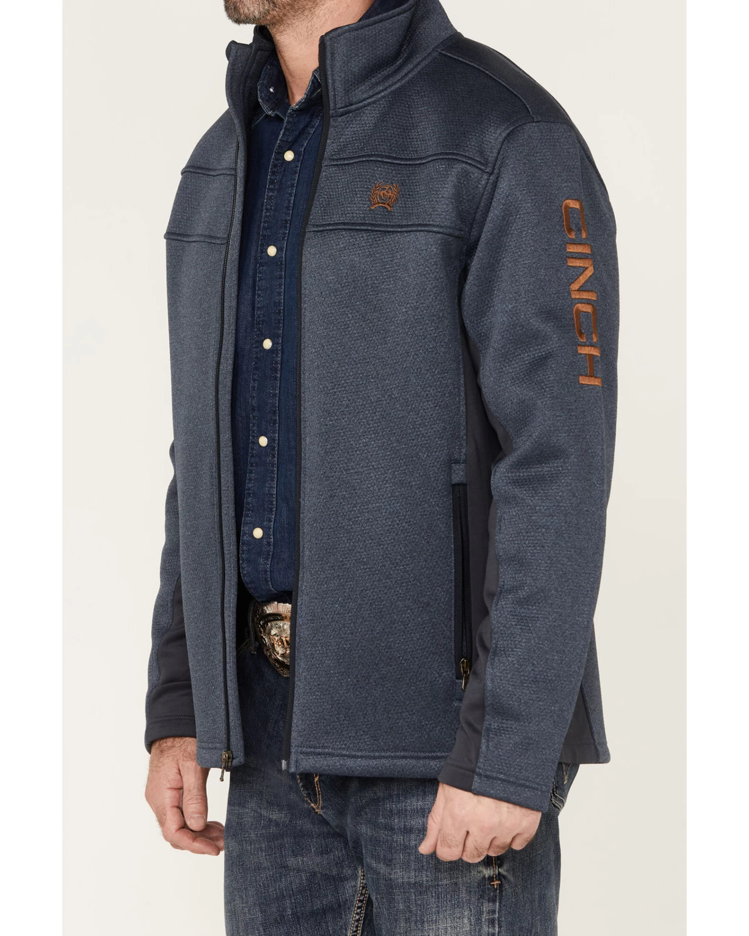 Cinch Men's Solid Logo Jacket 3 Cinch Men's Solid Logo Jacket - Image 3