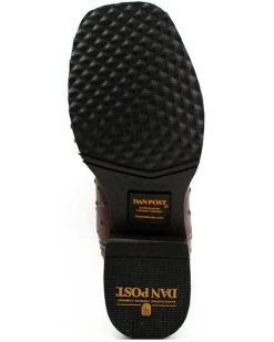 Dan Post Men's Alamosa Hand Ostrich Quill Western Boots - Broad Square Toe -Ariat Store 2000375987 200 P7