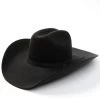 Serratelli Men's 5X Cattleman Two Ply Ribbon Band Felt Western Hat 