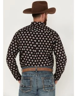 Ariat Men's Kasey Geometric Southwestern Print Long Sleeve Button-Down Western Shirt 7 Ariat Men's Kasey Geometric Southwestern Print Long Sleeve Button-Down Western Shirt -Ariat Store 2000377041 001 P4