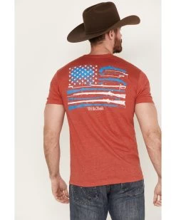 Howitzer Men's Red, White And Blue Graphic Western T-Shirt -Ariat Store 2000377263 603 P4