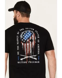 Howitzer Men's Defender Short Sleeve Graphic T-Shirt 7 Howitzer Men's Defender Short Sleeve Graphic T-Shirt -Ariat Store 2000377265 001 P4