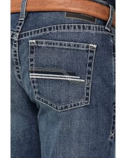 Ariat Men's M2 Traditional Relaxed Destin Medium Wash Relaxed Bootcut Stretch Denim Jeans -Ariat Store 2000377334 400 P4