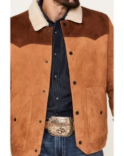 Scully Men's Suede Color Block Jacket -Ariat Store 2000377892 280 P3