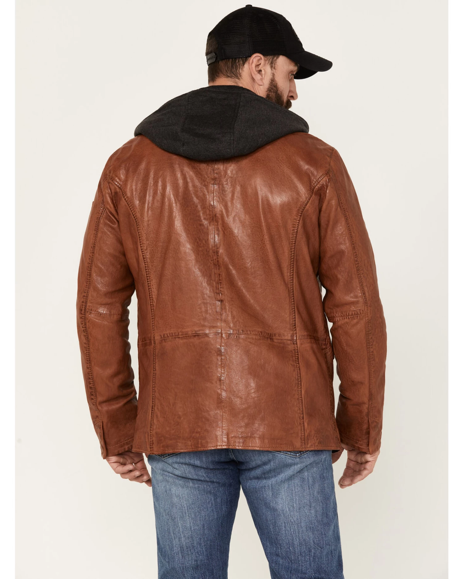 Mauritius Men's Leather Blazer 4 Mauritius Men's Leather Blazer - Image 4