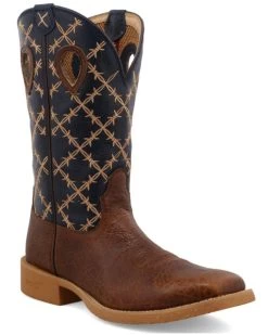 Twisted X Men's 12" Tech X Western Boot - Broad Square Toe