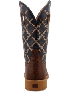 Twisted X Men's 12" Tech X Western Boot - Broad Square Toe -Ariat Store 2000378356 200 P3