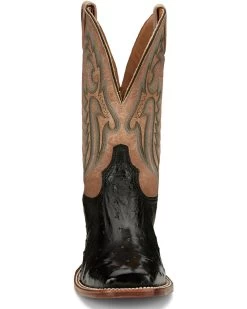 Tony Lama Men's Castillo Full Quill Ostrich Exotic Western Boots - Broad Square Toe 10 Tony Lama Men's Castillo Full Quill Ostrich Exotic Western Boots - Broad Square Toe -Ariat Store 2000379339 001 P4