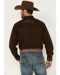 Resistol Men's Enzo Logo Long Sleeve Button Down Shirt -Ariat Store 2000380426 200 P4